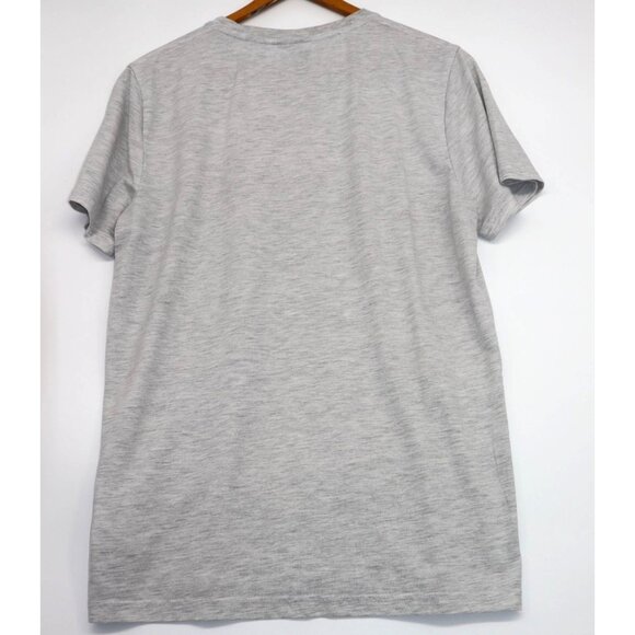 Superdry Mens Vintage Graphic Tee Gray Red Logo Crew Neck  Sz M Promo - Picture 7 of 8